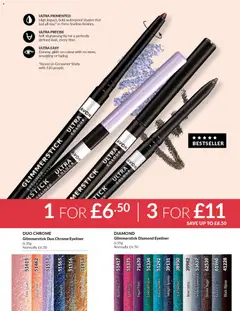 Preview of AVON - Offers valid from 01.12.2025 | Page: 136 | Products: Eyeliner, Lights, Papier carton