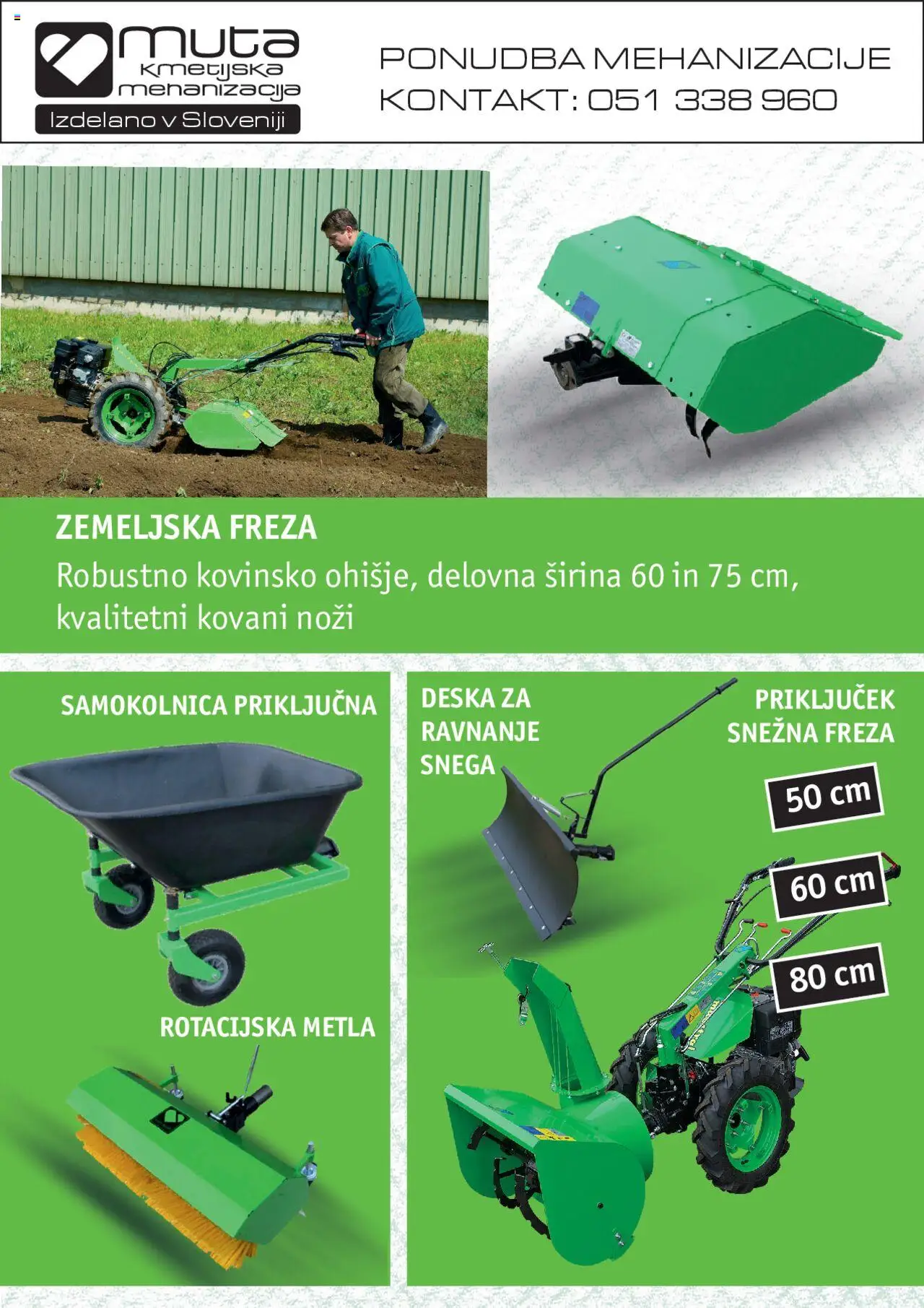 Jager katalog kmetijske mehanizacije │ velja od 14.04.2025 | Stran: 3 | Izdelki: Samokolnica