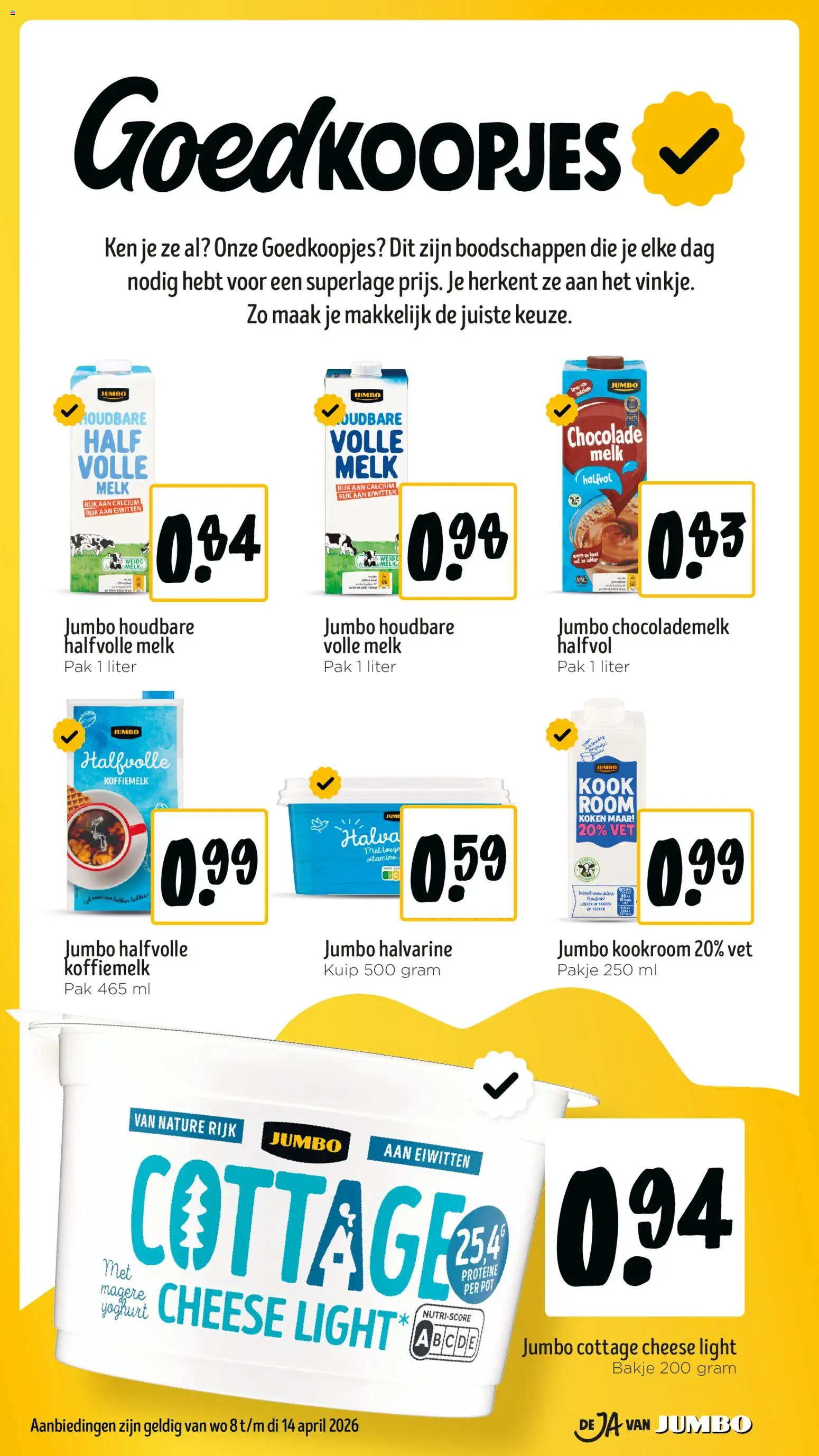 {H1} | Pagina: 21 | Producten: Melk, Chocolade, Room, Volle melk