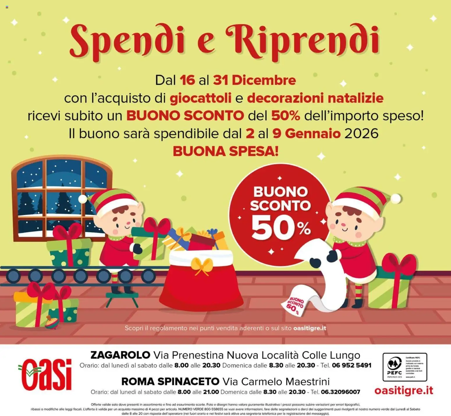 Volantino Oasi del 03.01.2026 | Pagina: 32 | Prodotti: Decorazioni