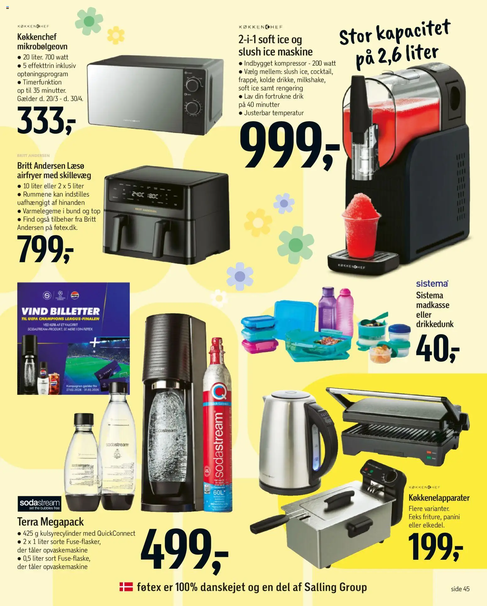 Føtex tilbudsavis – gyldig fra 20.03.2026 | Side: 65 | Produkter: Mikrobølgeovn, Opvaskemaskine