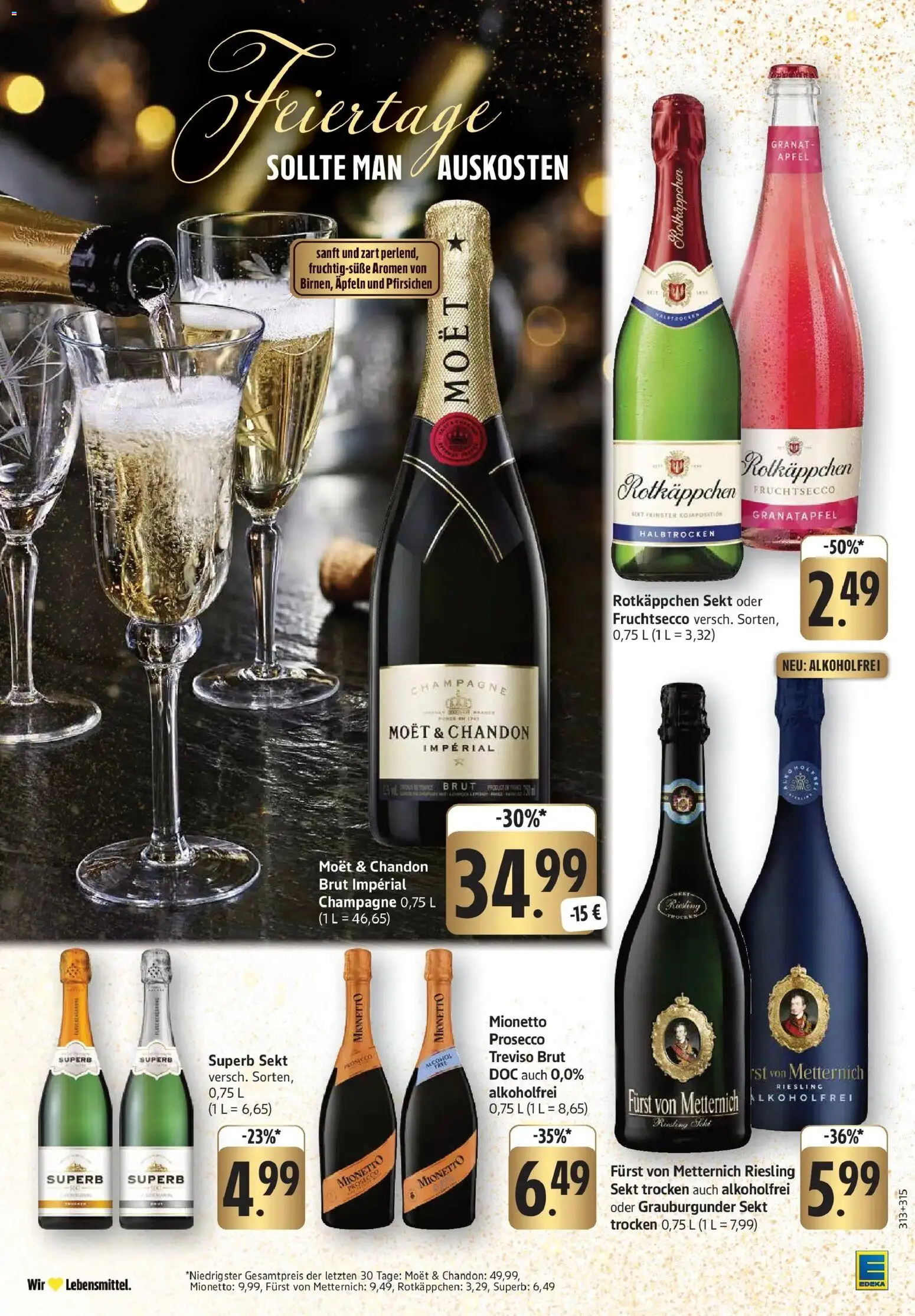 Edeka prospekt Überlingen	 – gültig ab 14.12.2025 | Seite: 26 | Produkte: Furst von metternich, Äpfel, Fruchtsecco, Prosecco