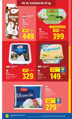Lidl akciós ujság - amely érvényes a következő dátumtól: 21.08.2025 | Oldal: 62