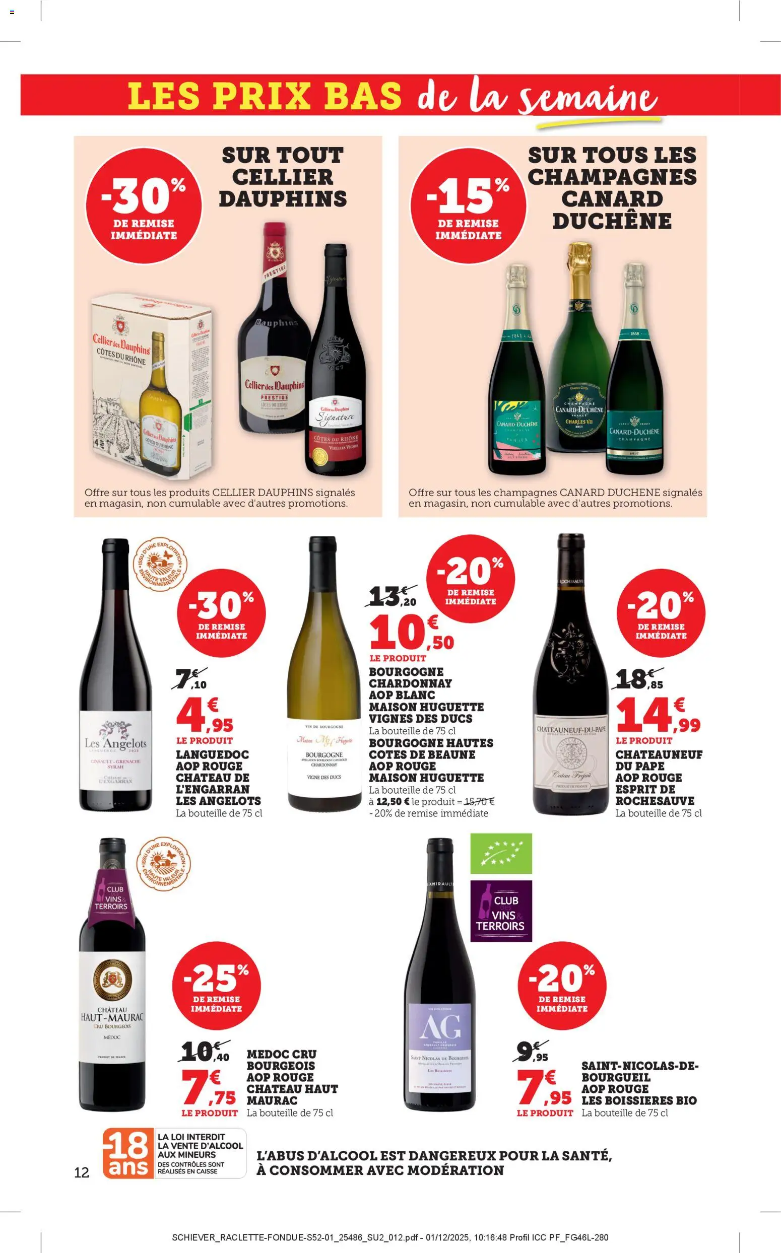 {H1} | Page: 12 | Produits: Champagne, Vin