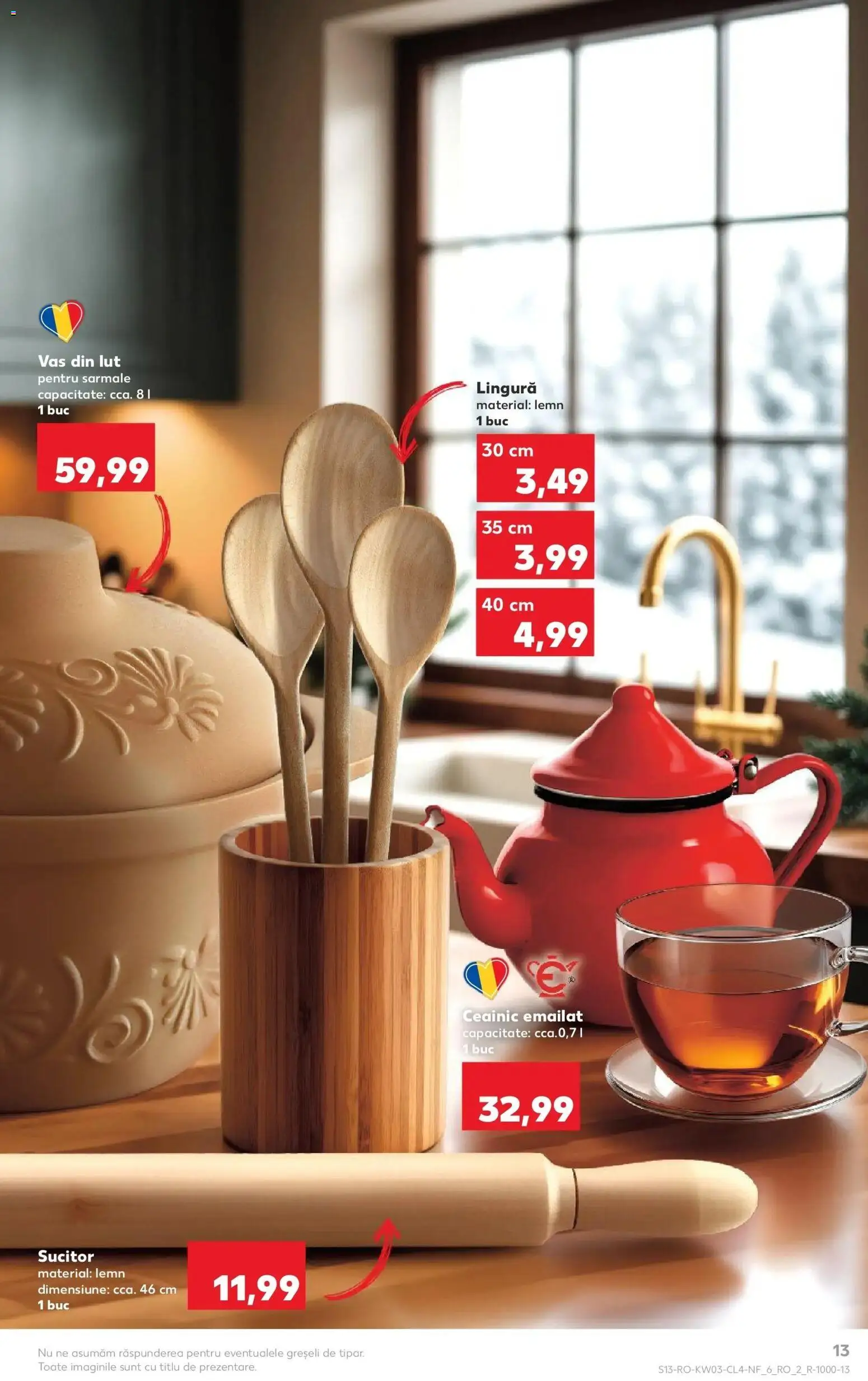 Noul catalog Kaufland – valabil de la 14.01.2026 | Pagină: 13 | Produse: Ceainic
