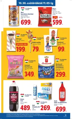 Lidl Akciós újság - amely érvényes a következő dátumtól: 30.10.2025 | Oldal: 15