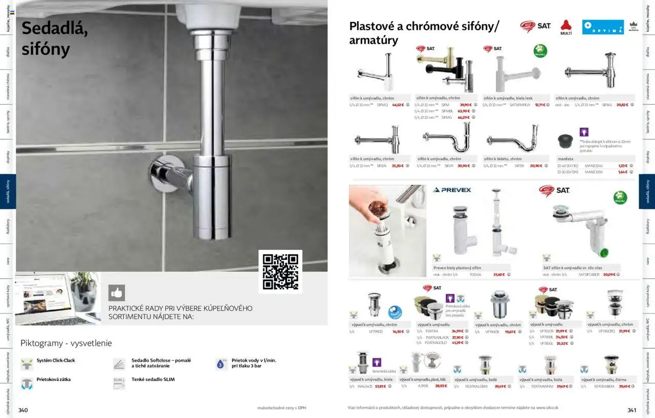 Nové Siko akcie – leták je platný od 01.09.2025 | Strana: 171 | Produkty: Osvetlenie, Radiátory, Wc
