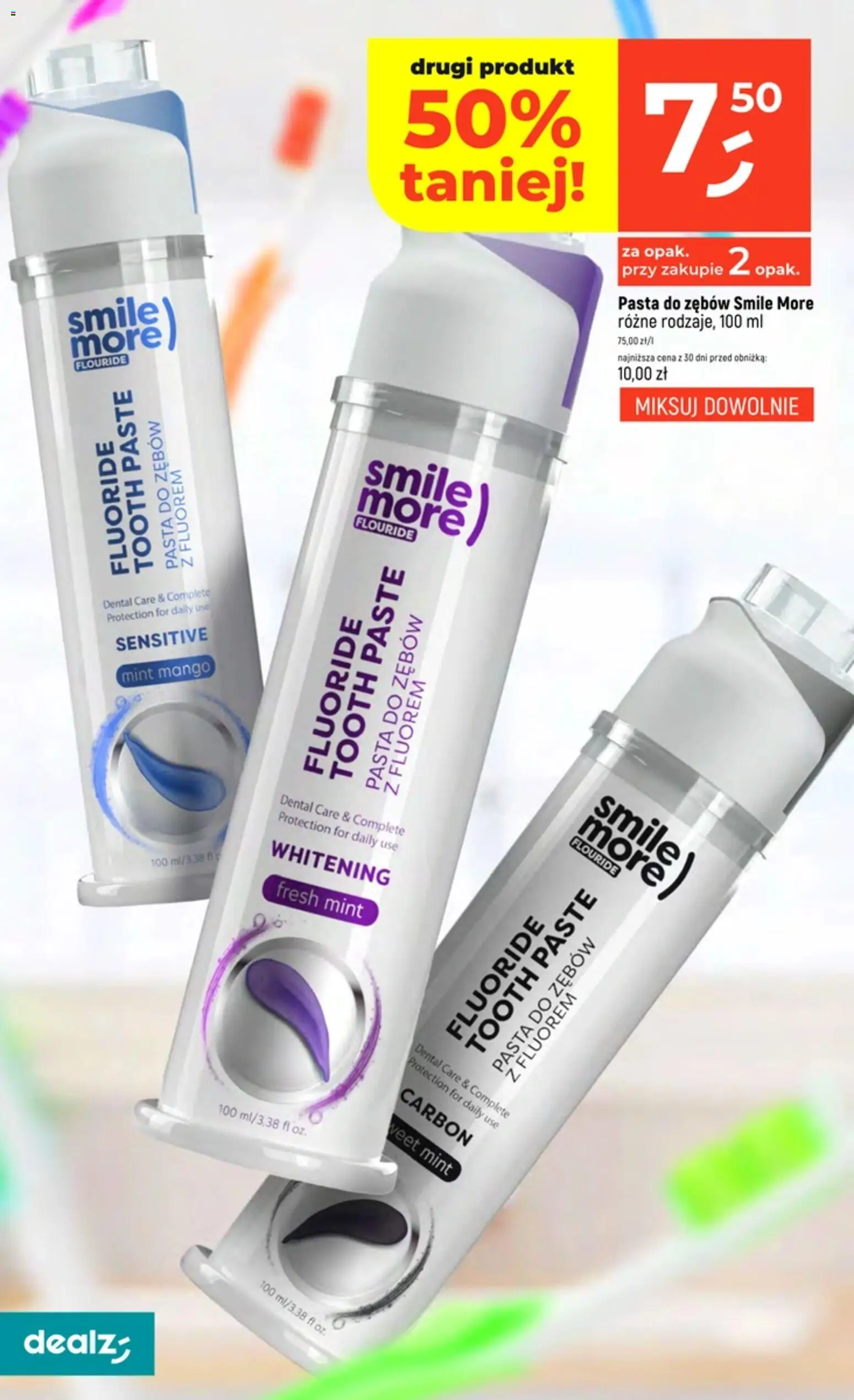 Dealz gazetka od 16.04.2026 | Strona: 38 | Produkty: Mango, Pasta do zębów