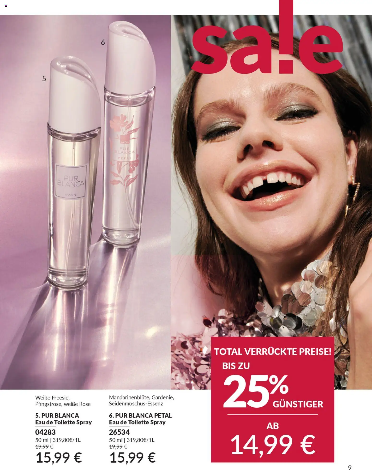 AVON Katalog Januar 2026 – gültig ab 01.01.2026 | Seite: 11 | Produkte: Toilette, Eau de Toilette