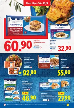 Lidl erbjudanden - Förhandsvisning av reklamblad från butik Lidl aktuell från 13.04.2026 | Sida: 9 | Produkter: Puff, Fläsk