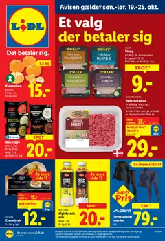 Lidl - Tilbudsavis gyldig fra 19.10.2025