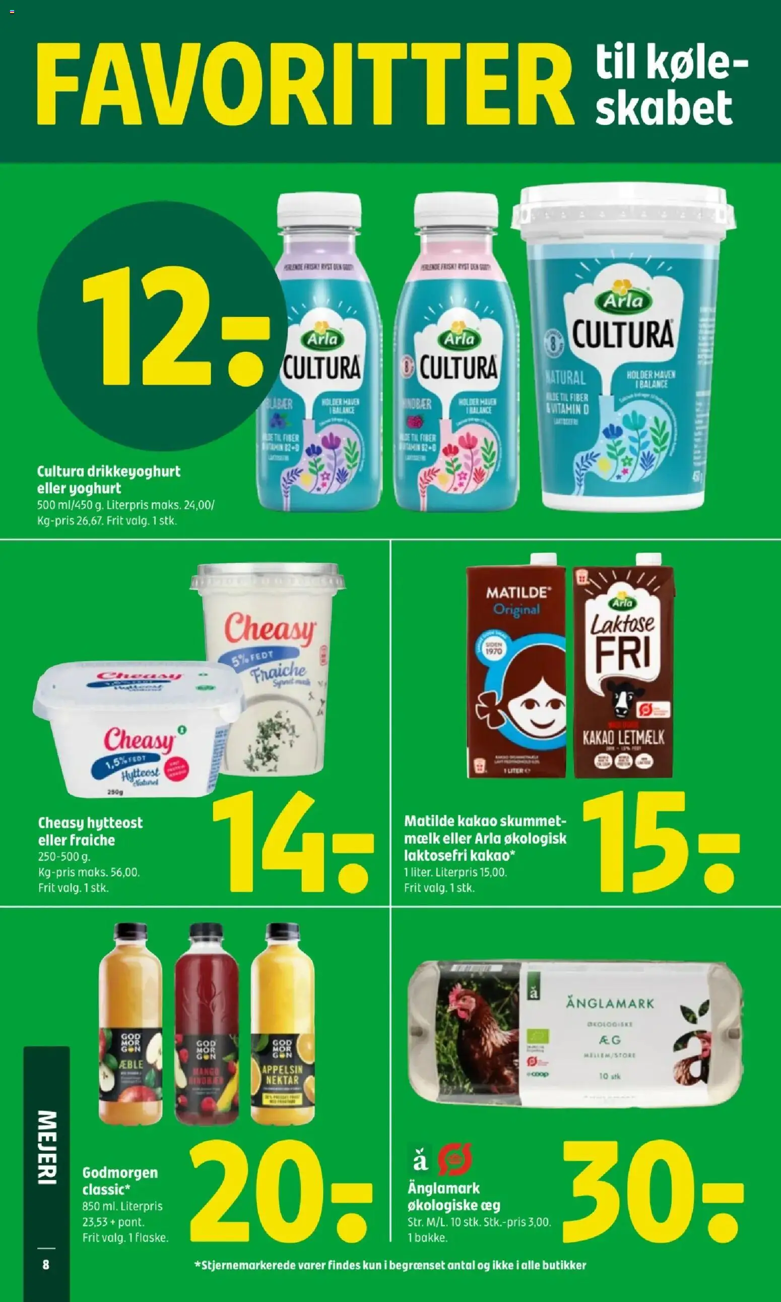 Coop 365 tilbudsavis – gyldig fra 06.11.2025 | Side: 10 | Produkter: Mælk, Æg, Juice, Jogo de ferramentas