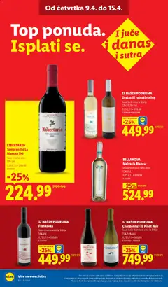 Lidl katalog - pregled Lidl kataloga - važi od 09.04.2026 | Strana: 26
