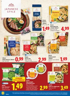 Novi Lidl katalog ponudbe – veljaven od 18.09.2025 | Stran: 42 | Izdelki: Kozice, Juha, Sir, Mango