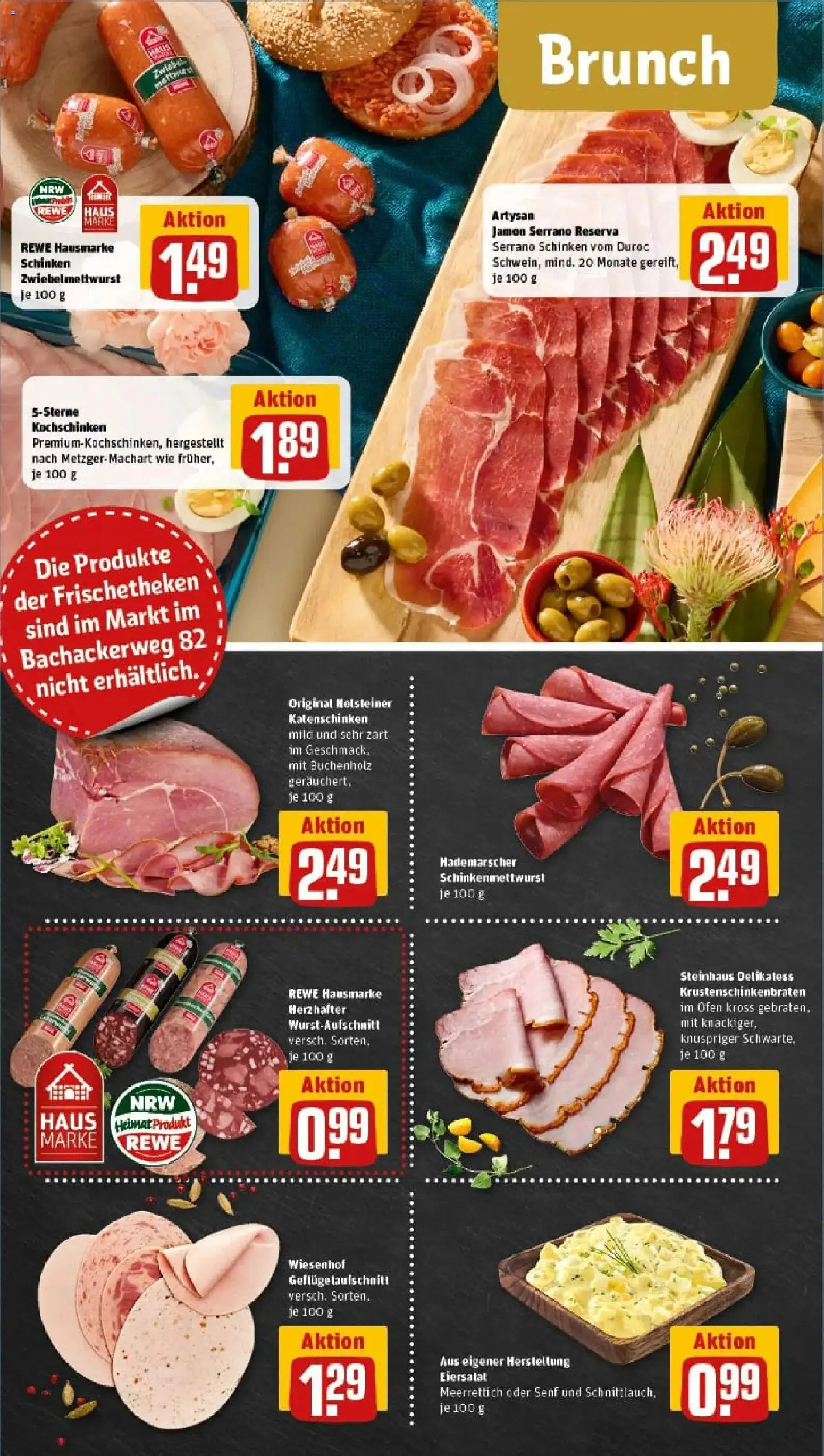 Rewe prospekt Marl	 – gültig ab 11.01.2026 | Seite: 8 | Produkte: Ofen, Serrano schinken, Schinken