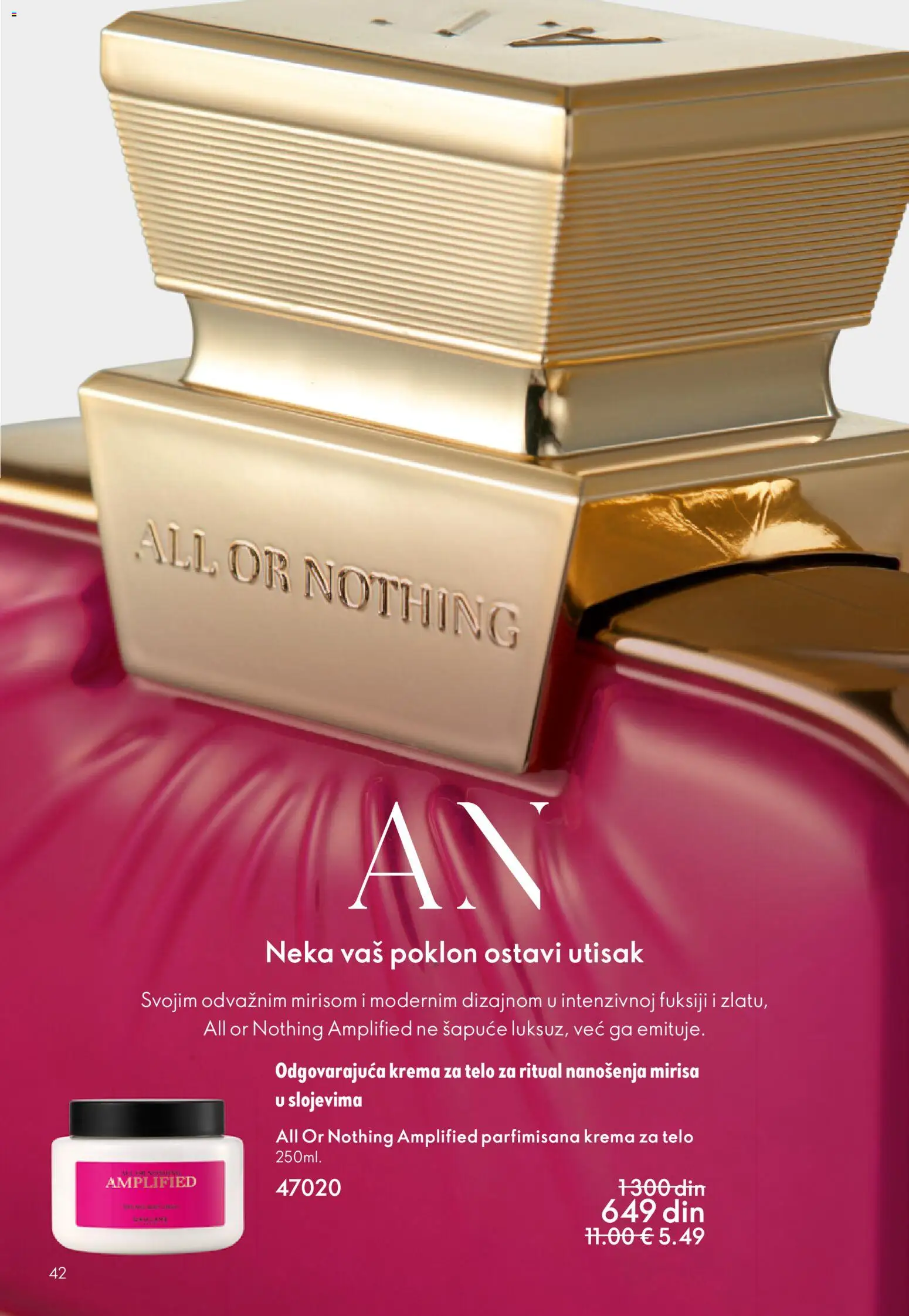 Oriflame katalog - važi od 10.12.2025 | Strana: 42 | Proizvode: Krema, Krema za telo