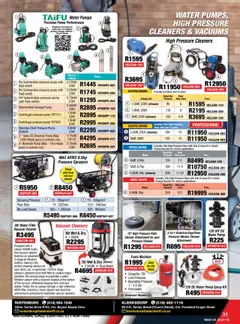 Adendorff specials catalogue – valid from 01.10.2025 | Page: 33 | Products: Pumps, Car wash, Switch, Foam