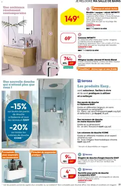 Weldom - Prévisualisation de Weldom catalogue valide à partir de 01.04.2026 | Page: 23 | Produits: Meuble, Porte, Étagère, Douche