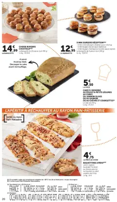 Super U - Prévisualisation de Super U - La carte Automne Hiver valide à partir de 07.10.2025 | Page: 20 | Produits: Raclette, Oignon, Jambon, Mini burgers