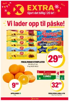 Forhåndsvisning av Coop Extra Vi lader opp til Påske gyldig fra 04.03.2026