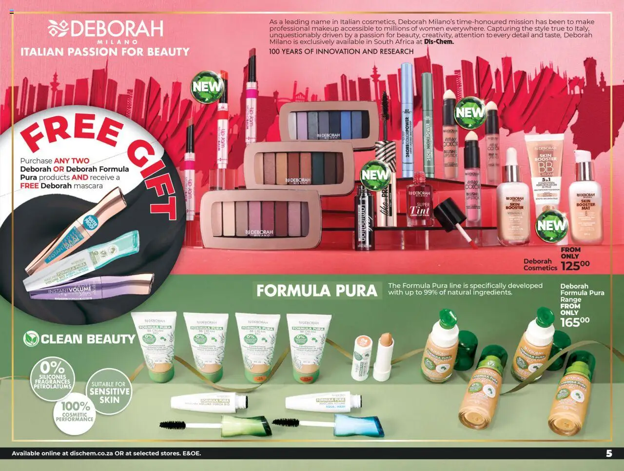 Dis-Chem - Beauty Fair │ valid from 21.08.2025 | Page: 6 | Products: BB cream, Mascara, Lipstick, Cream
