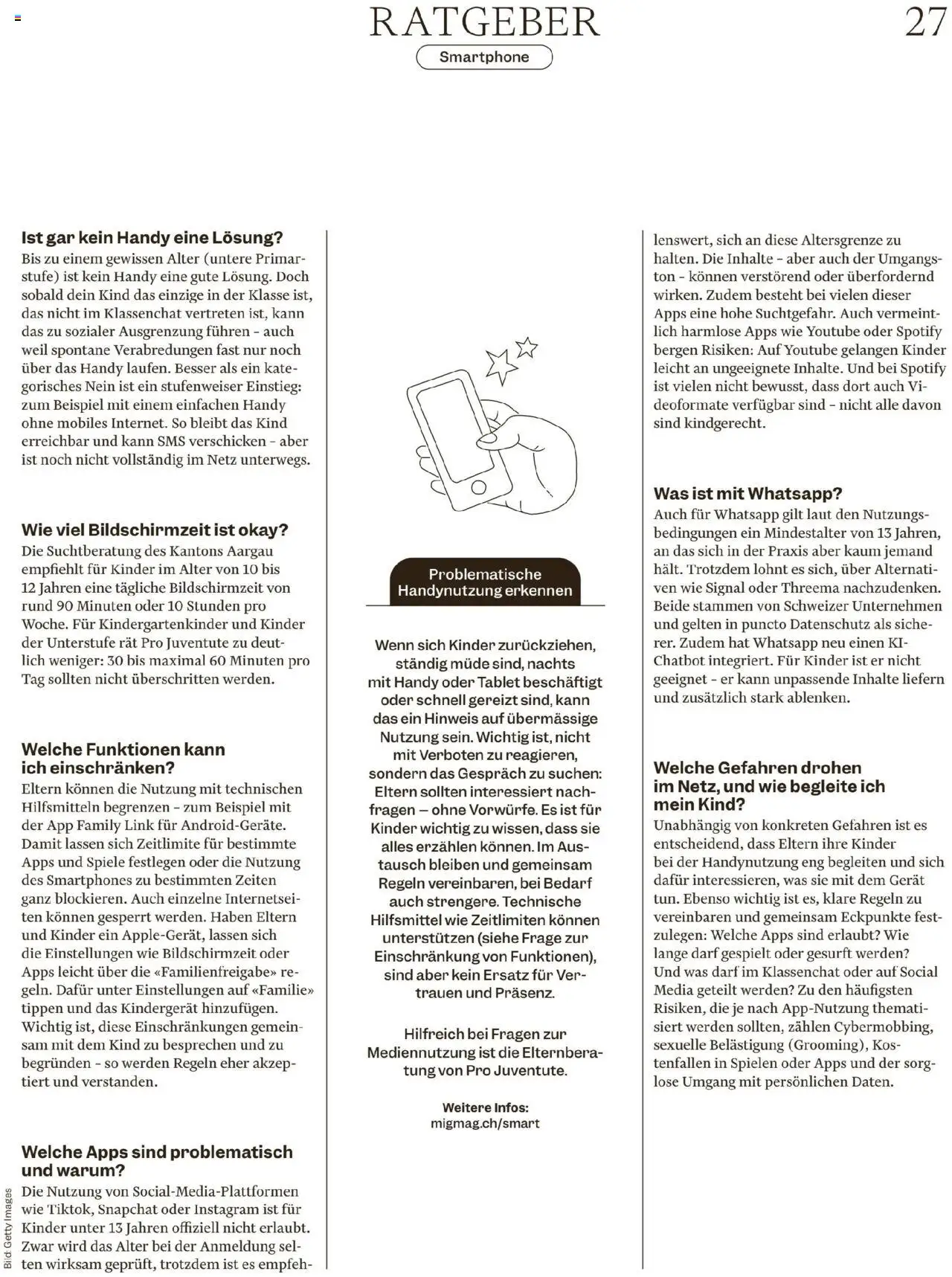 Migros Magazin ab 03.06.2025 | Seite: 27 | Produkte: Smartphone, Tablet