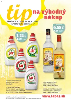 Labaš magazín │ platný od 08.08.2025 | Strana: 17