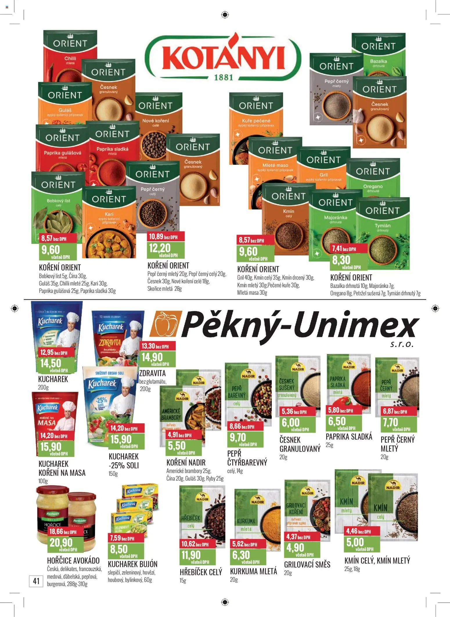 Ratio leták od 01.01.2026 | Strana: 42 | Produkty: Koření, Brambory, Bazalka, Guláš