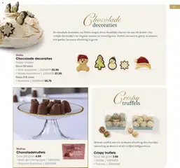 Hanos - Kersteditie 2025 - Voorbeeld van een folder van Hanos, geldig van 01.12.2025 | Pagina: 39 | Producten: Teddybeer, Chocolade, Pavilon, Gebak