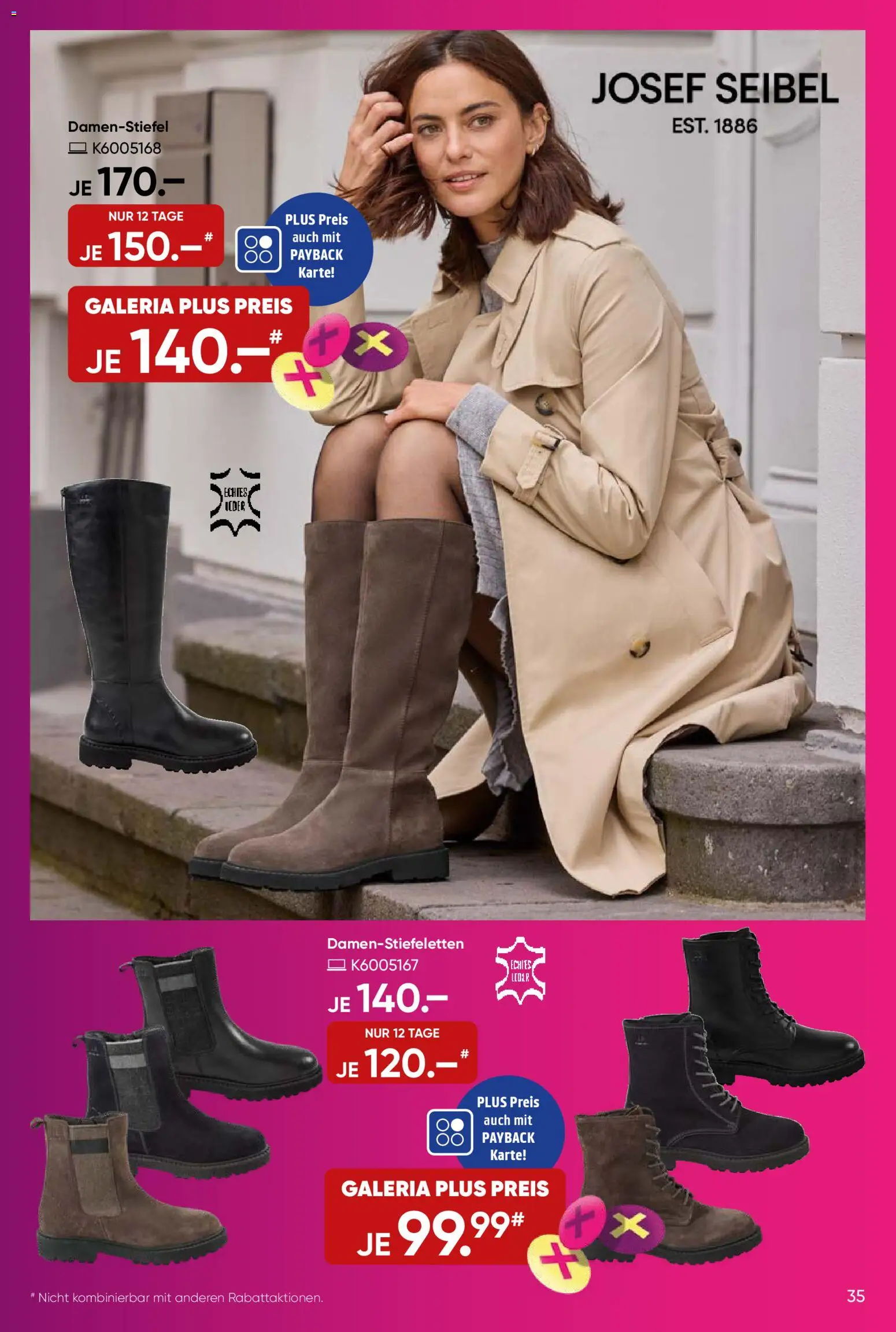 Galeria Karstadt Kaufhof Prospekt 	 – gültig ab 29.10.2025 | Seite: 35