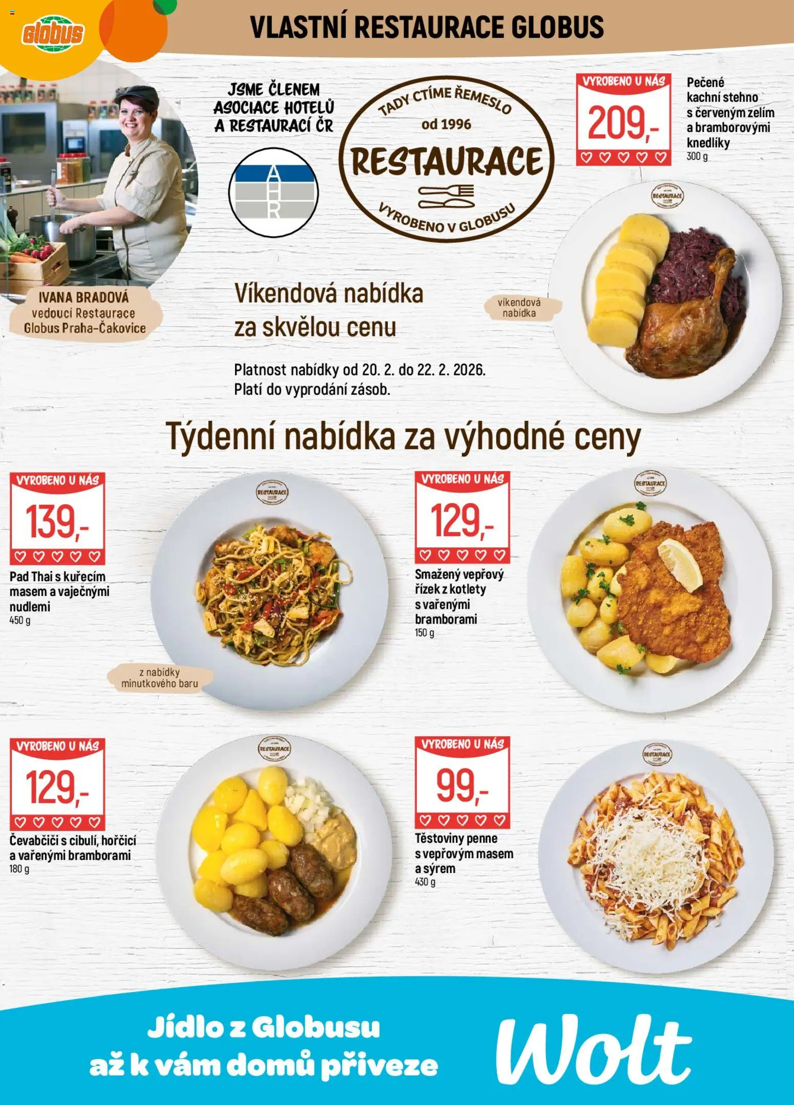 Globus leták od 18.02.2026 | Strana: 7 | Produkty: Penne, Globus, Těstoviny
