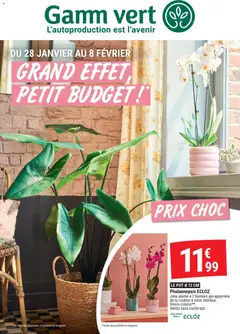 Gamm vert - Prévisualisation de Gamm vert catalogue valide à partir de 28.01.2026