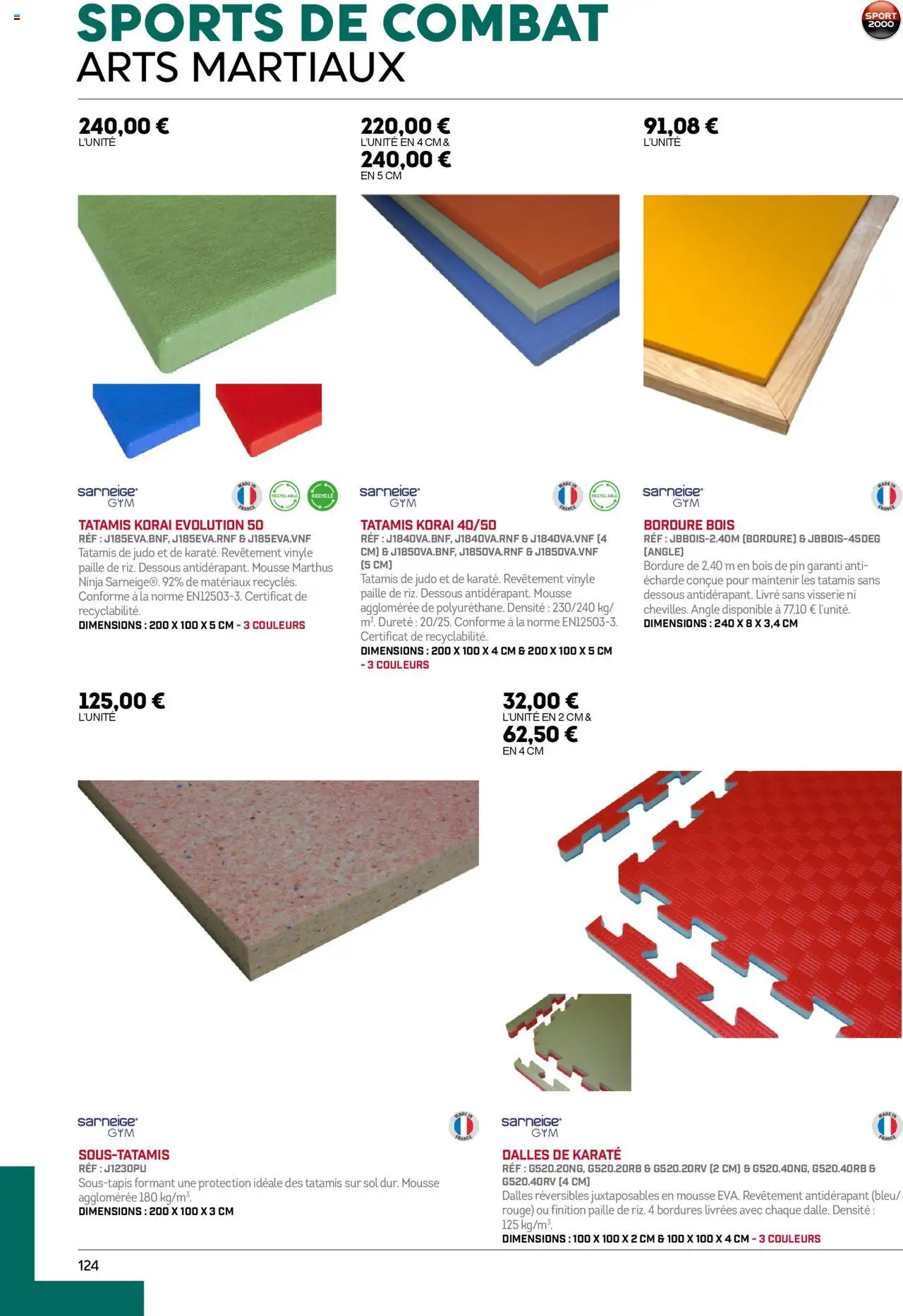 {H1} | Page: 124 | Produits: Mousse, Livre