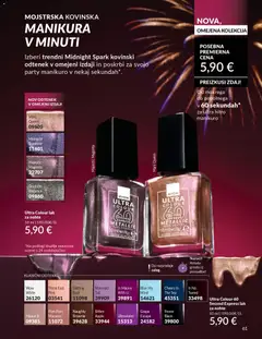 Avon katalog akcije – veljaven od 01.12.2025 | Stran: 65 | Izdelki: Lak za nohte, Lak