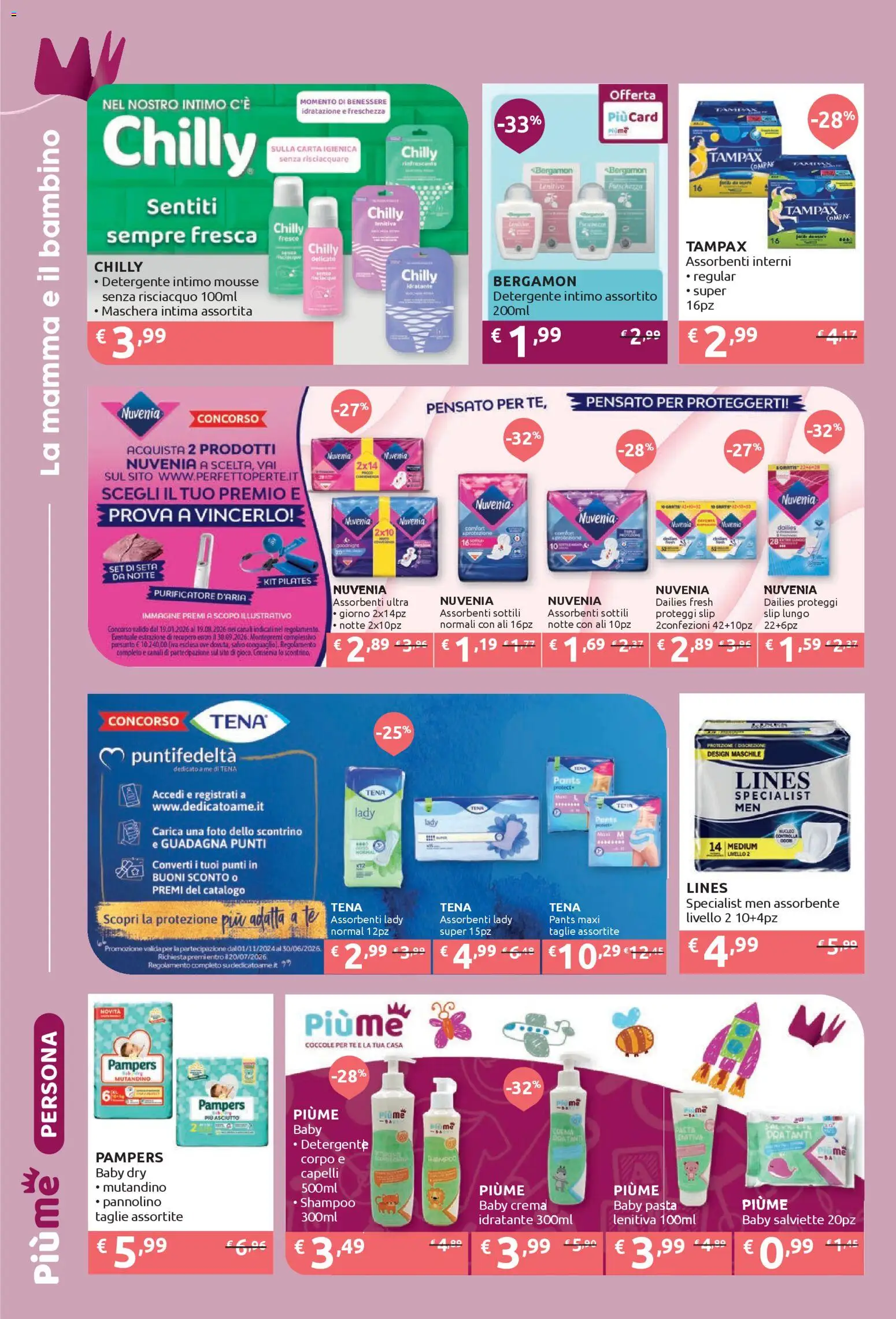 Volantino IperSoap del 09.03.2026 | Pagina: 16 | Prodotti: Shampoo, Tè, Slip, Pasta