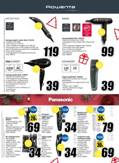 Anteprima del volantino Media World Natale catalogo valido a partire dal 03.12.2025 | Pagina: 15 | Prodotti: Rasoio, Irrigatore, Asciugacapelli, Caricabatterie