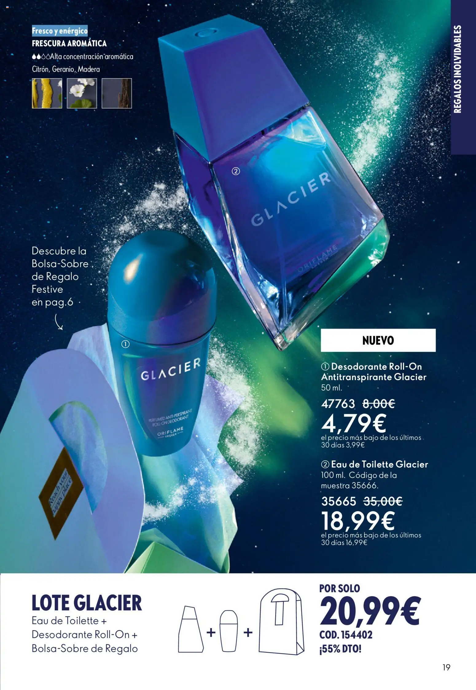 Oriflame - Catálogo Campaña 17 │ válido desde el 10.12.2025 | Página: 19 | Productos: Eau de toilette, Desodorante, Antitranspirante