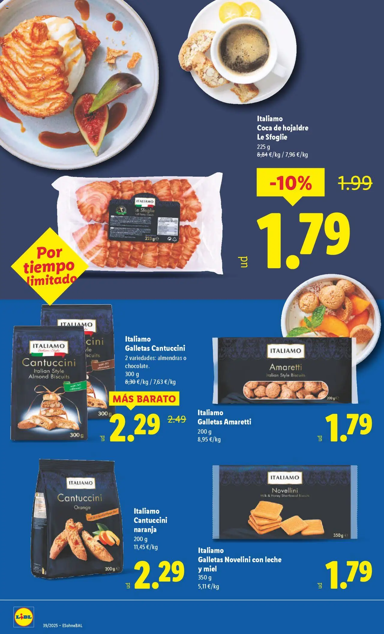 Lidl folleto │ válido desde el 22.09.2025 | Página: 32 | Productos: Ψηφιακή κάμερα, Leche, Galletas