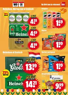 Dirk folder / publicité - Voorbeeld van een folder van Dirk, geldig van 22.04.2026 | Pagina: 21 | Producten: Fles, Zak, Doritos, Pringles
