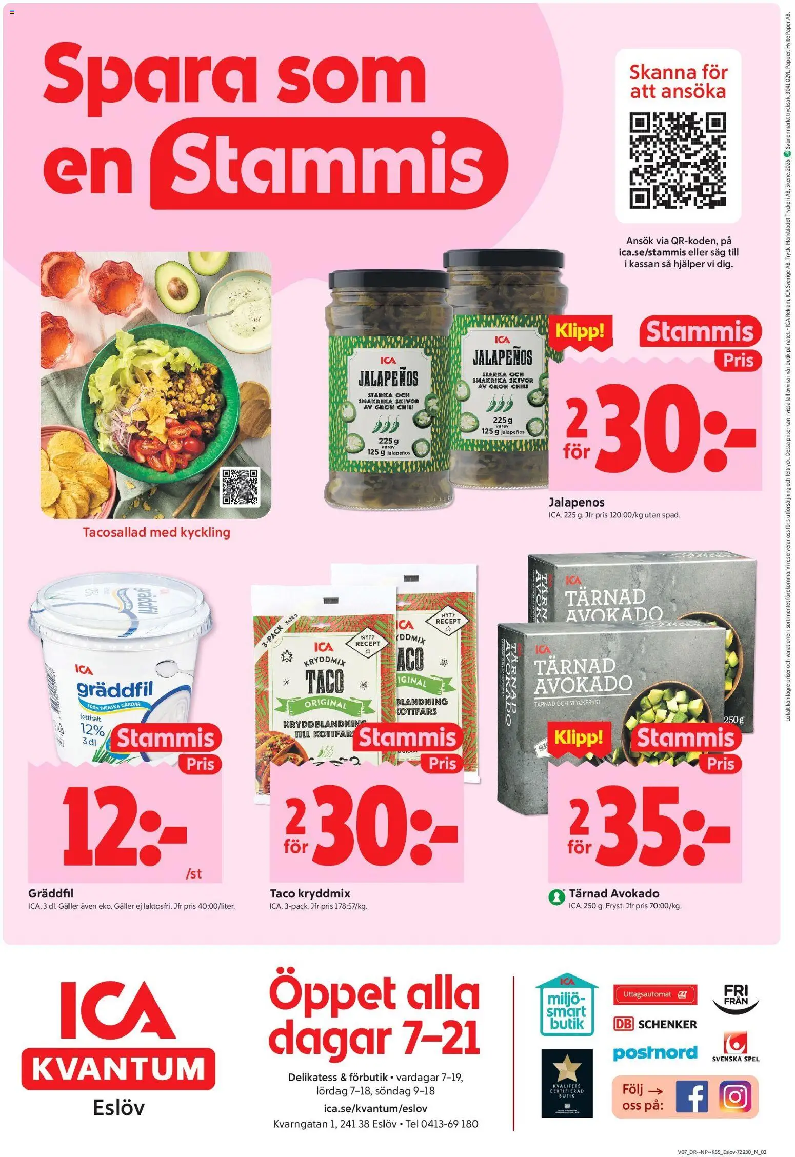 ICA Kvantum reklamblad aktuell från 09.02.2026 | Sida: 8