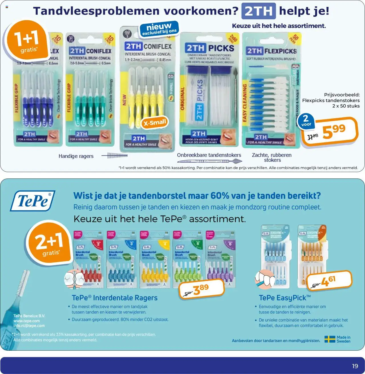  | Pagina: 19 | Producten: Tandenborstel, Kan