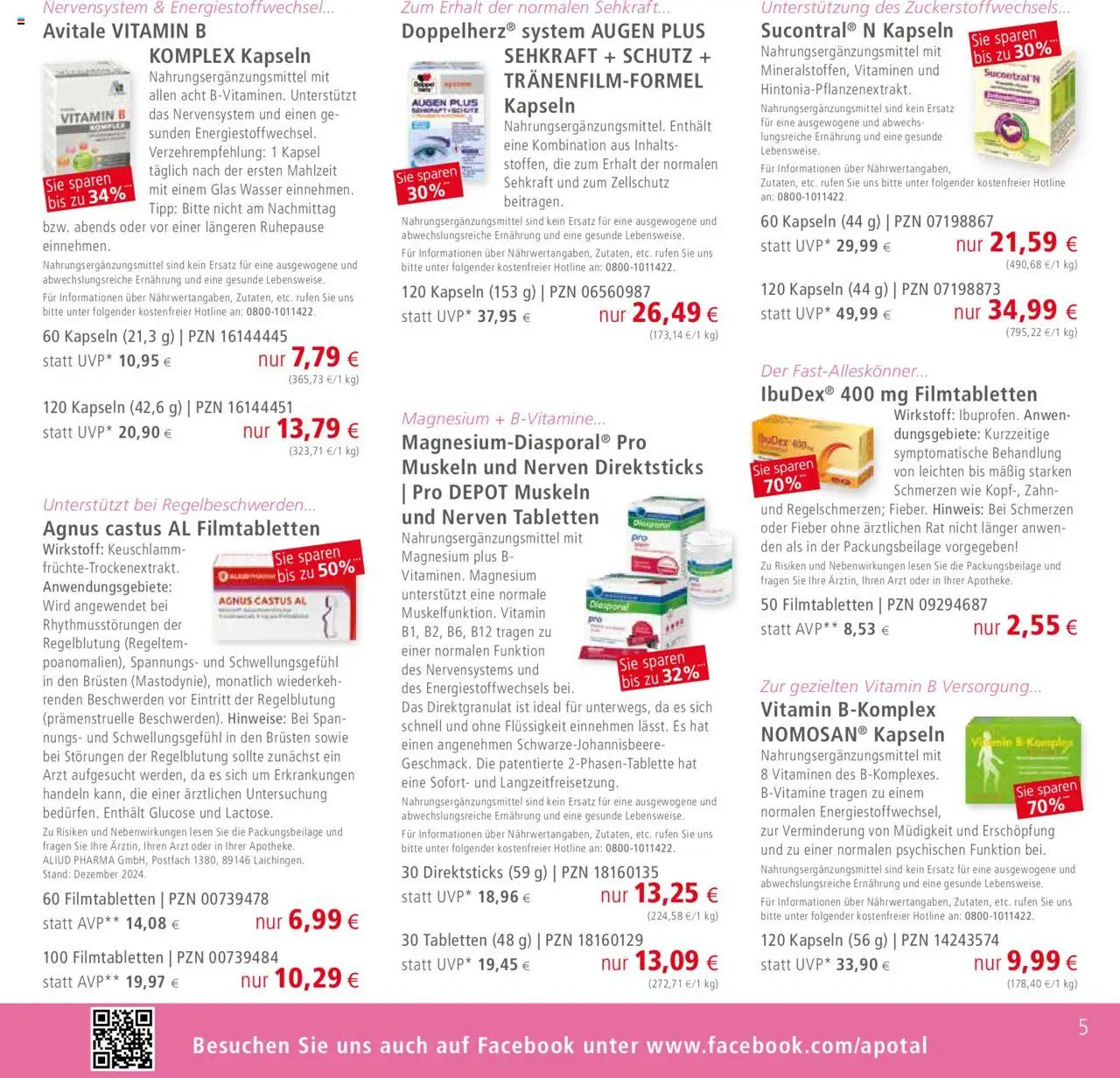 Apotal Prospekt 	 - gültig ab dem 16.07.2025 | Seite: 5 | Produkte: Wasser