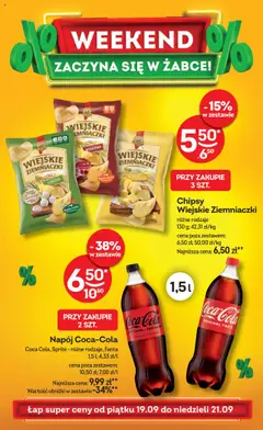Pogląd oferty "Żabka Gazetka - Weekendowe promocje" - ważna od 19.09.2025