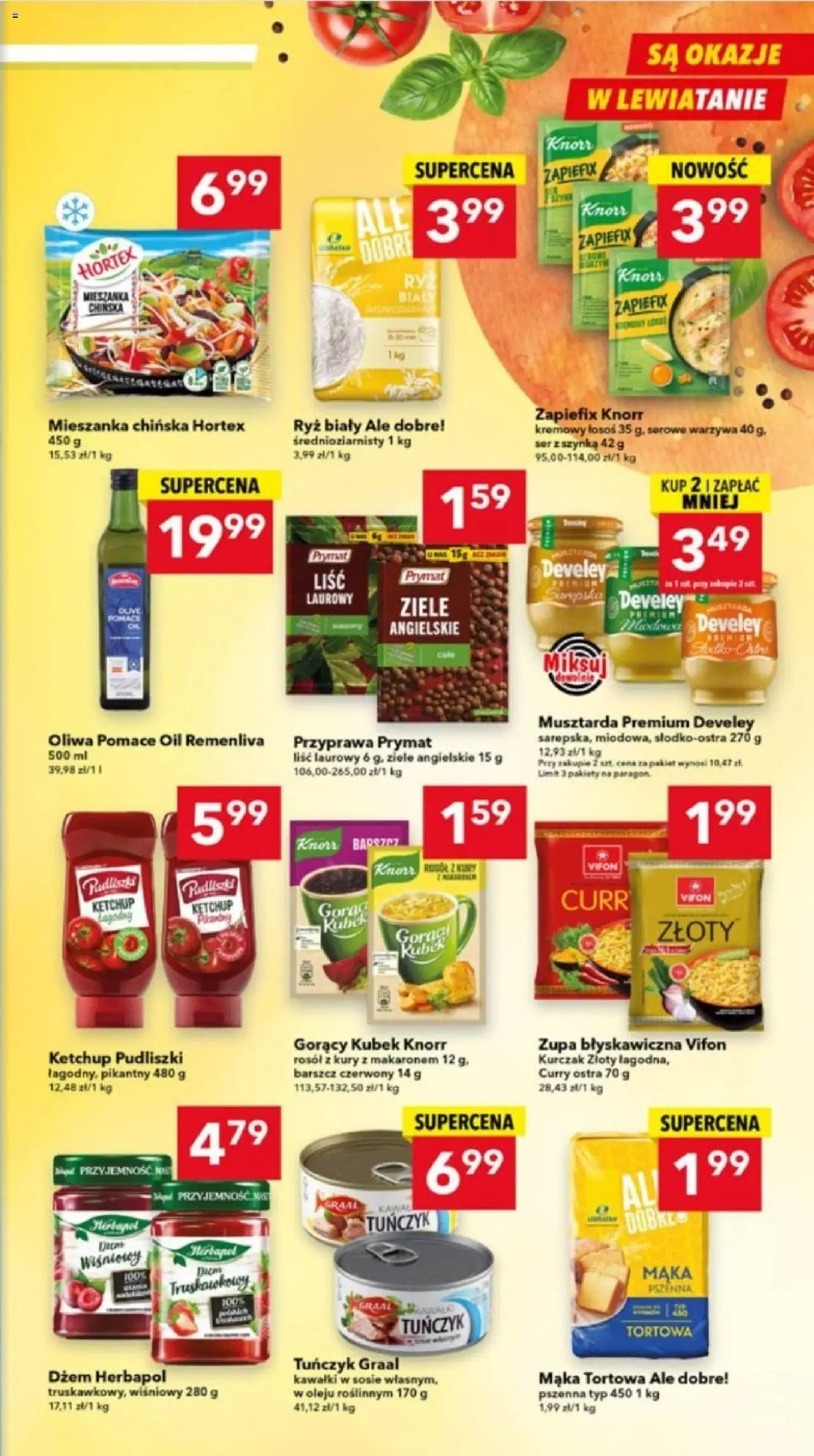 Lewiatan gazetka - Warszawa od 13.08.2025 | Strona: 5 | Produkty: Ketchup, Szynka, Musztarda, Ser