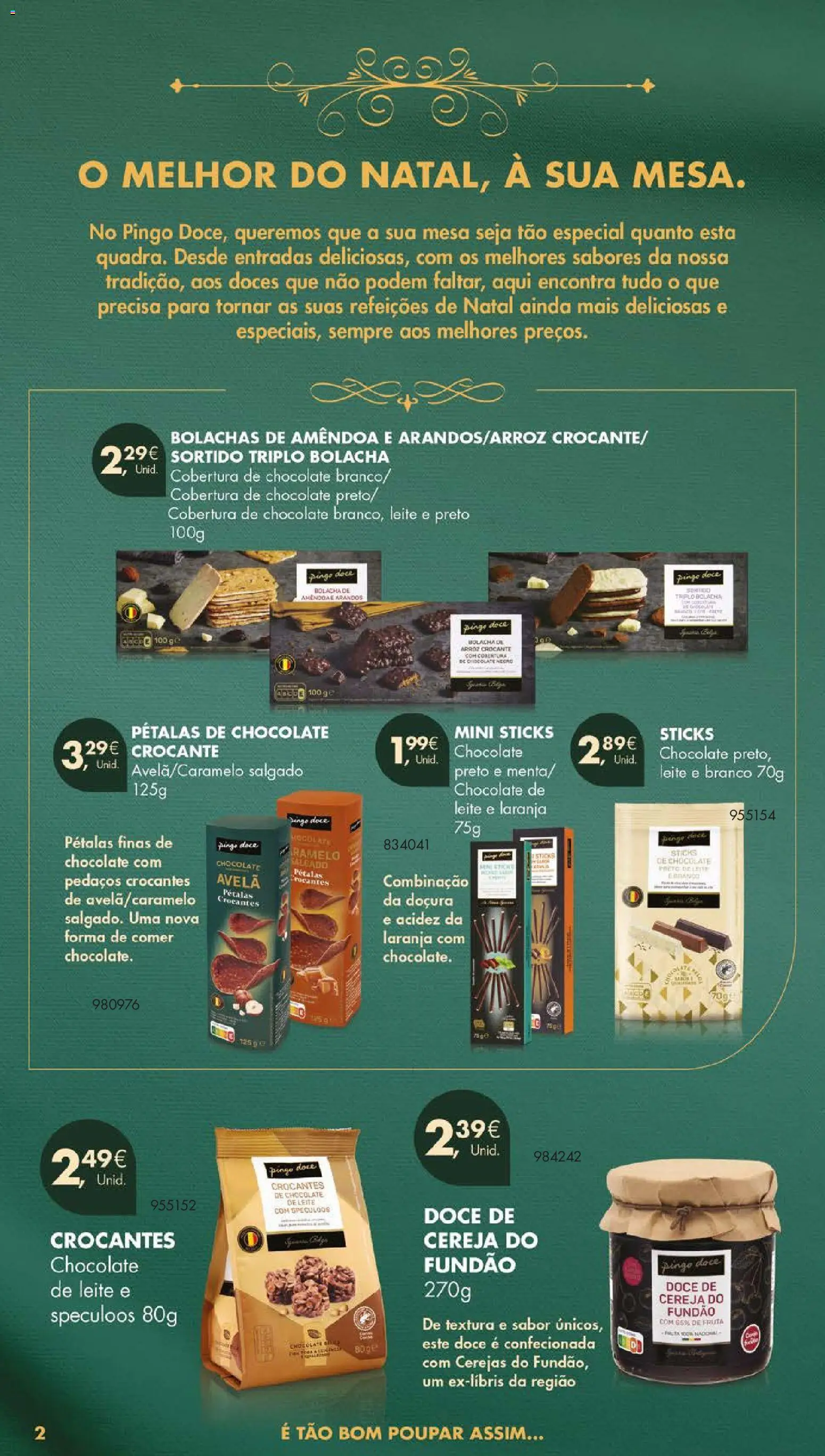 Pingo Doce folheto │ válido de 11.11.2025 | Página: 56 | Produtos: Doce de leite, Bolachas, Mesa, Arroz