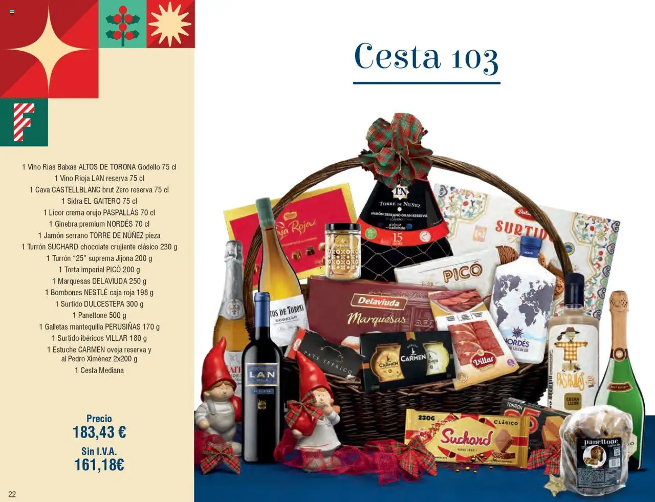 Froiz Catálogo Lotes y Cestas │ válido desde el 16.10.2025 | Página: 22 | Productos: Chocolate, Vino, Galletas, Συσκευή ροής