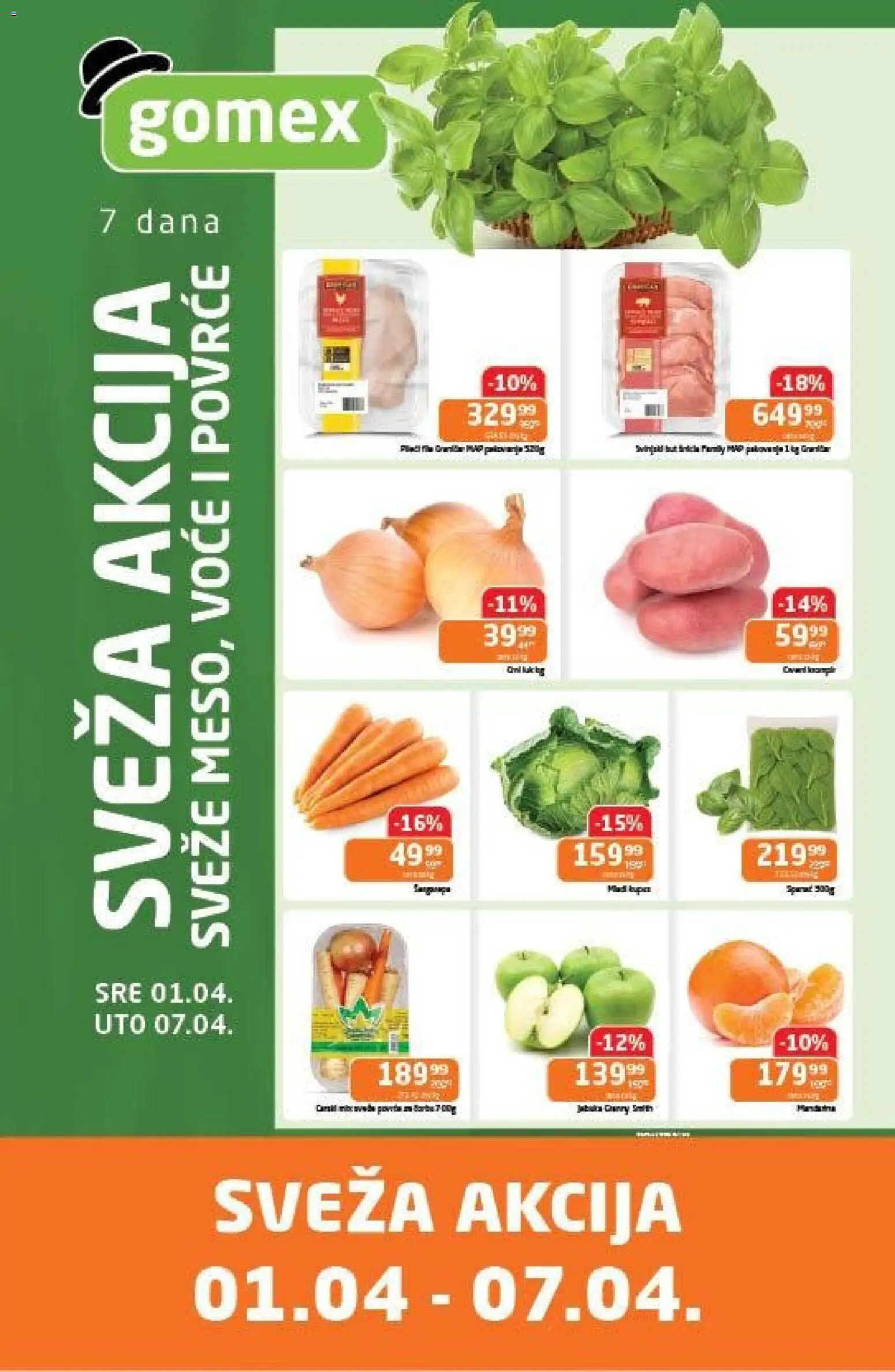 Gomex katalog - važi od 01.04.2026 | Strana: 1