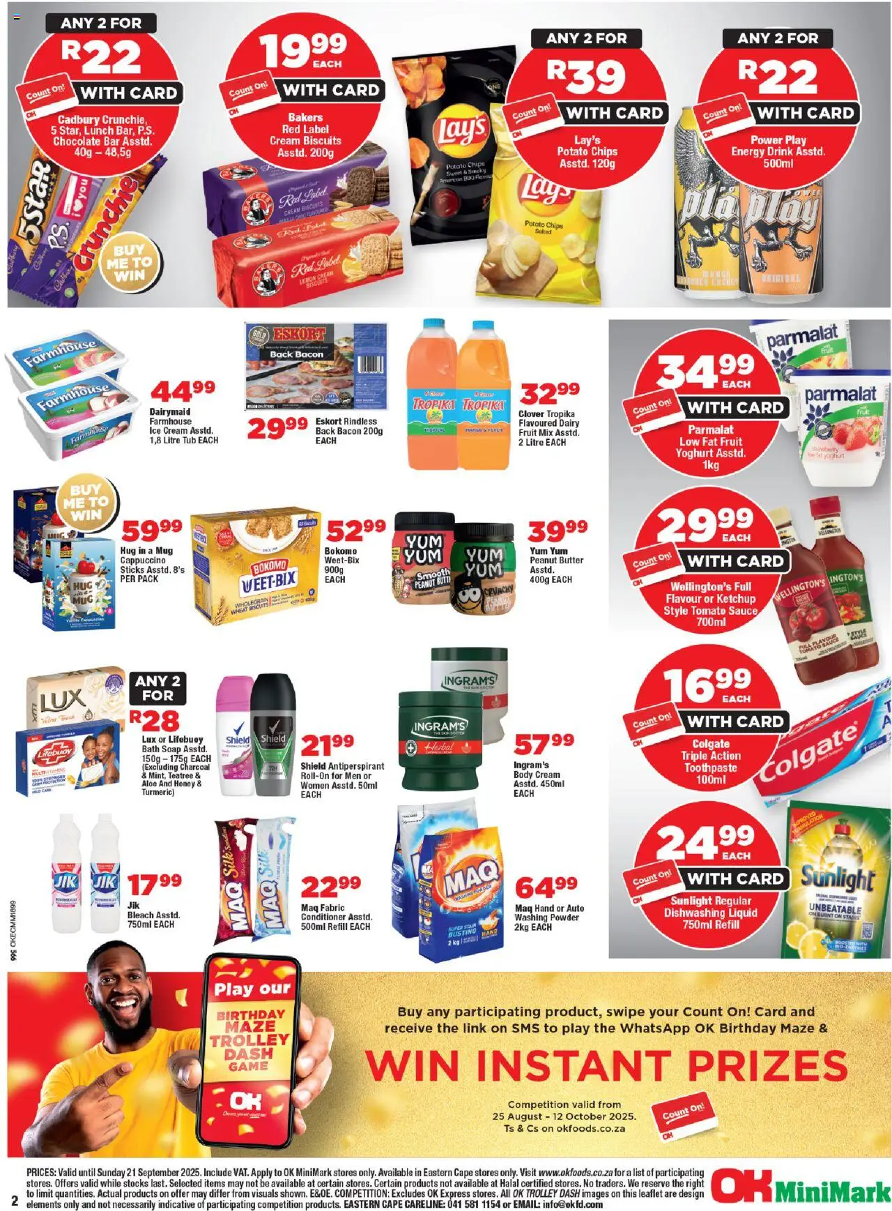 New OK Foods catalogue – valid from 10.09.2025 | Page: 2 | Products: Multivitamins, Powder, Soap, Lemon