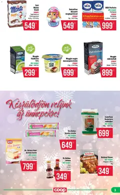 COOP - Mini & Abc & Szuper / Nyírzem - amely érvényes a következő dátumtól: 18.12.2025 | Oldal: 3 | Termékek: Leveles tészta, Cukrászhab, Tészta, Fűszer