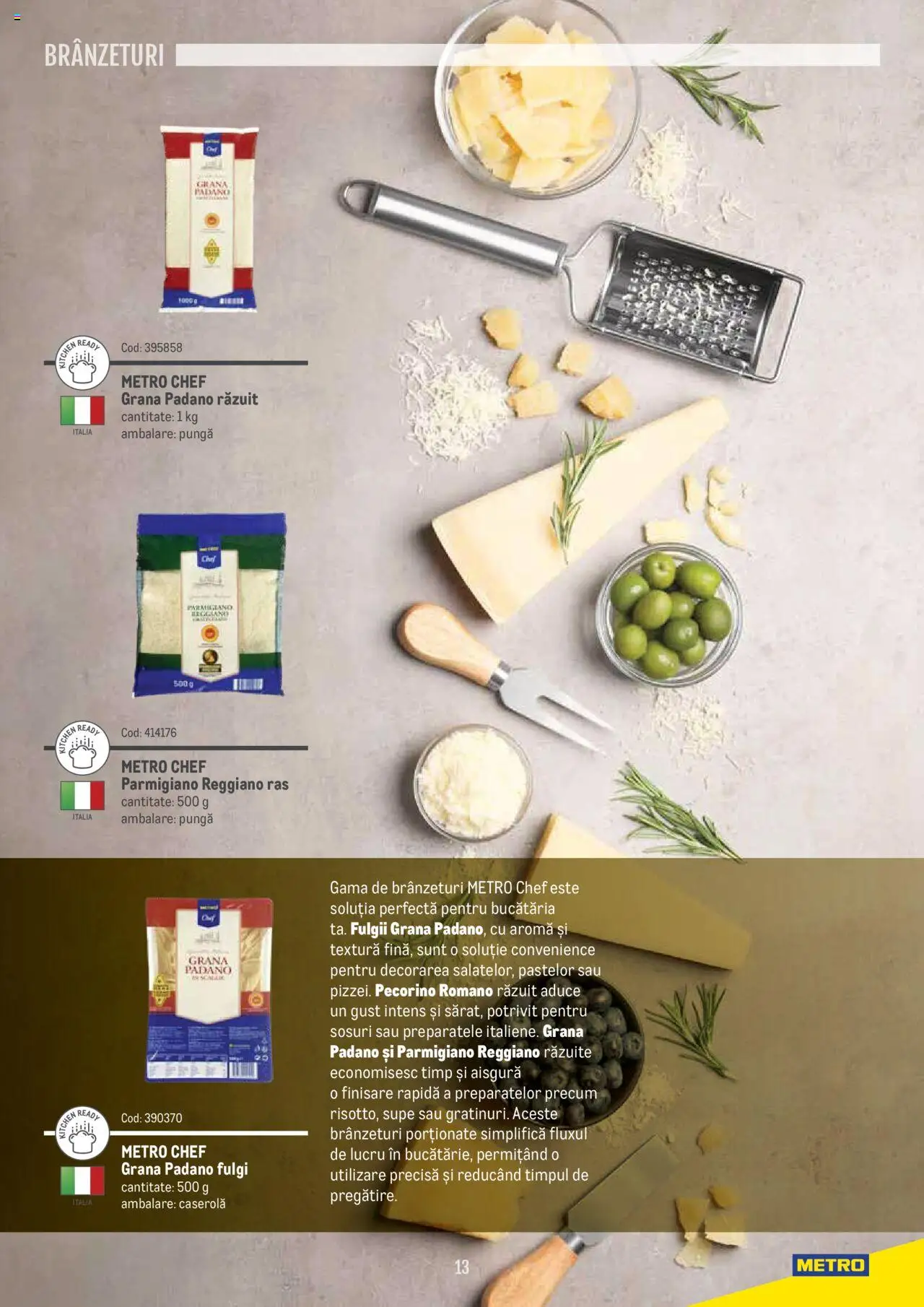 Noul catalog Metro – valabil de la 14.11.2024 | Pagină: 13 | Produse: Pungă, Fulgi